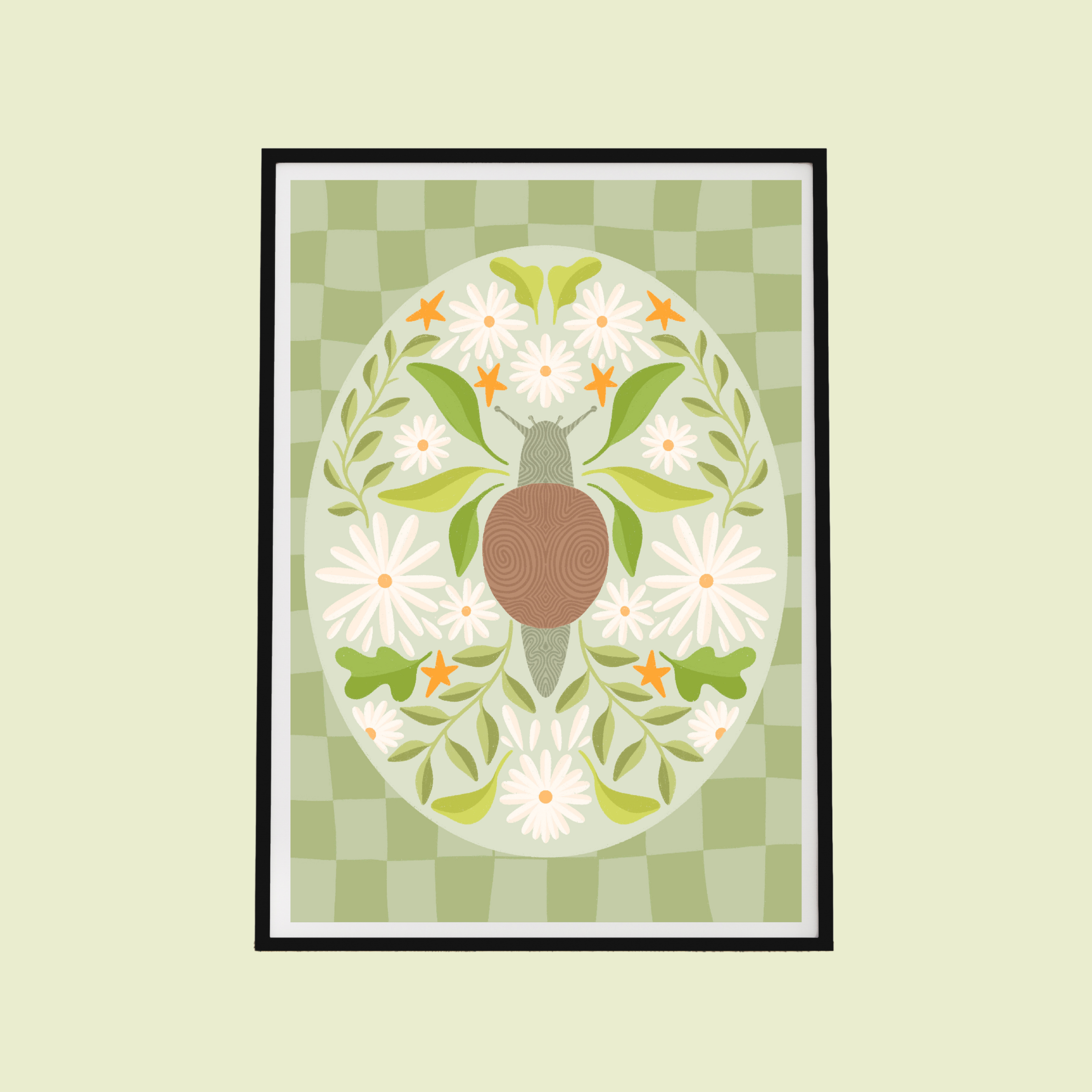 Snail Art Print