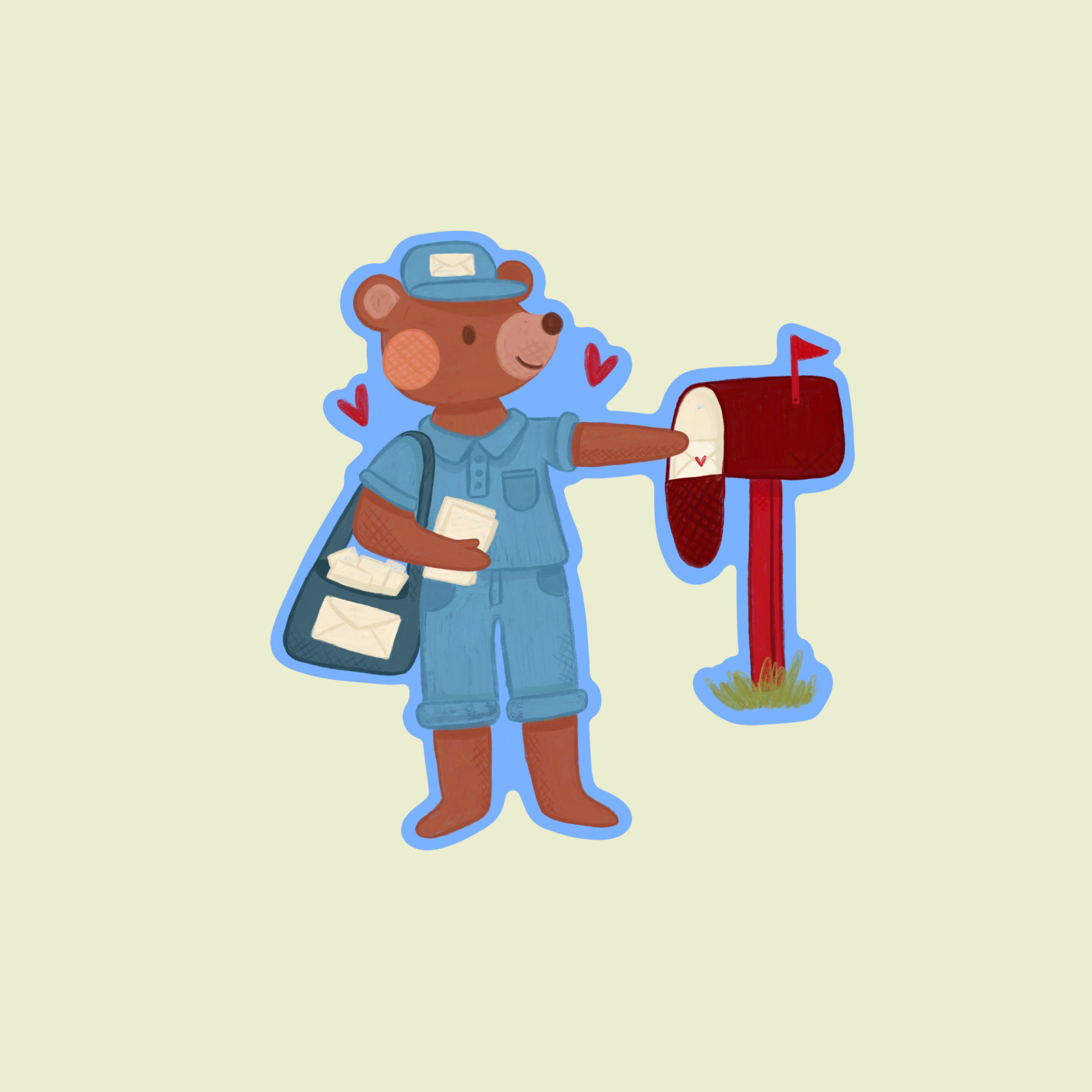 Mail Club Sticker March 2026