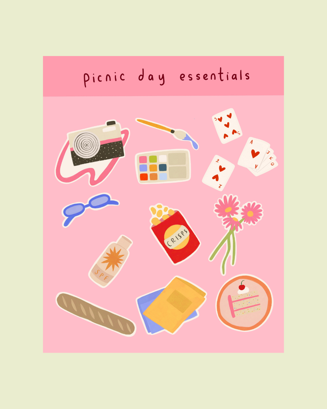 Mail Club Sticker Sheet July 2026
