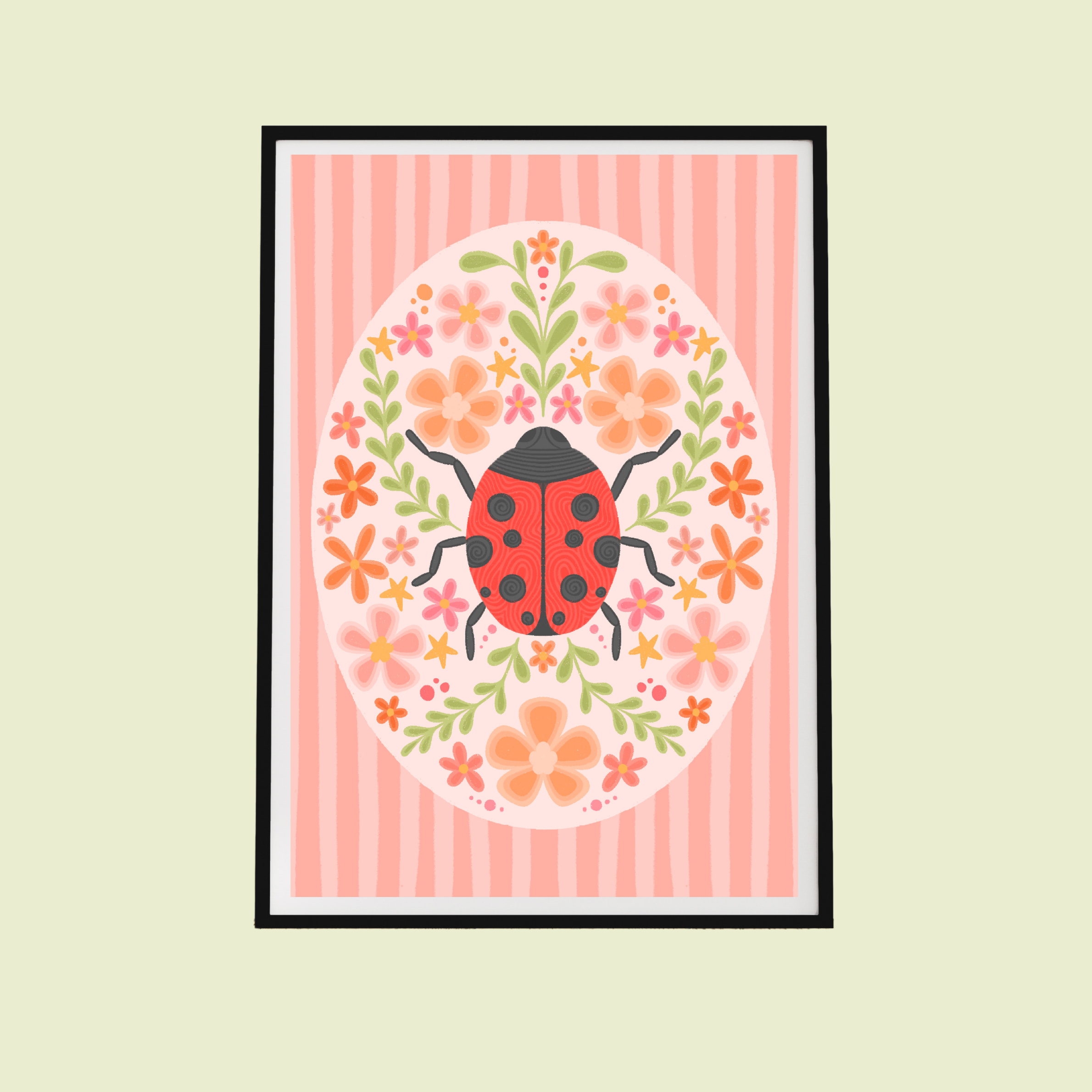 Ladybird Art Print