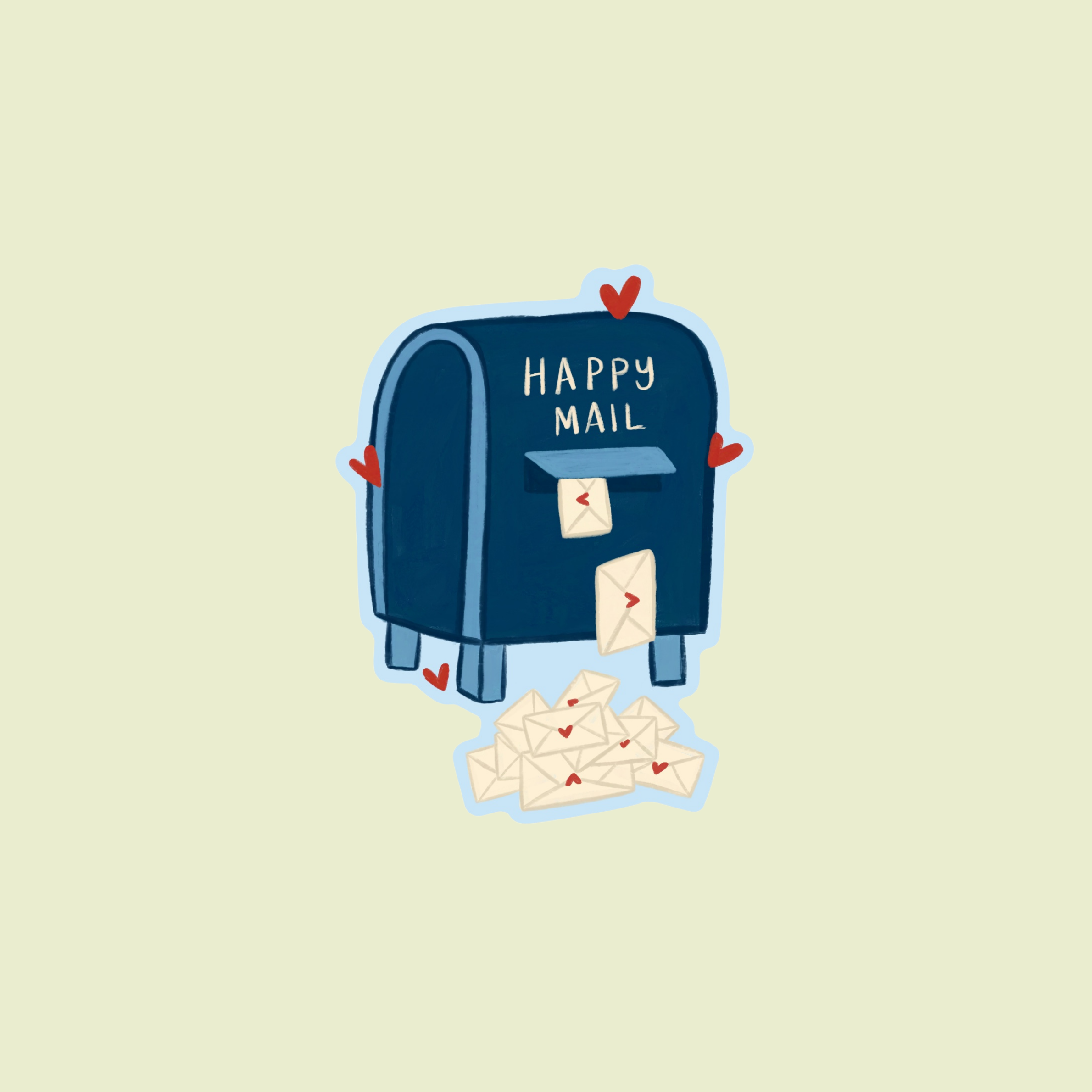 Mail Club Sticker March 2026