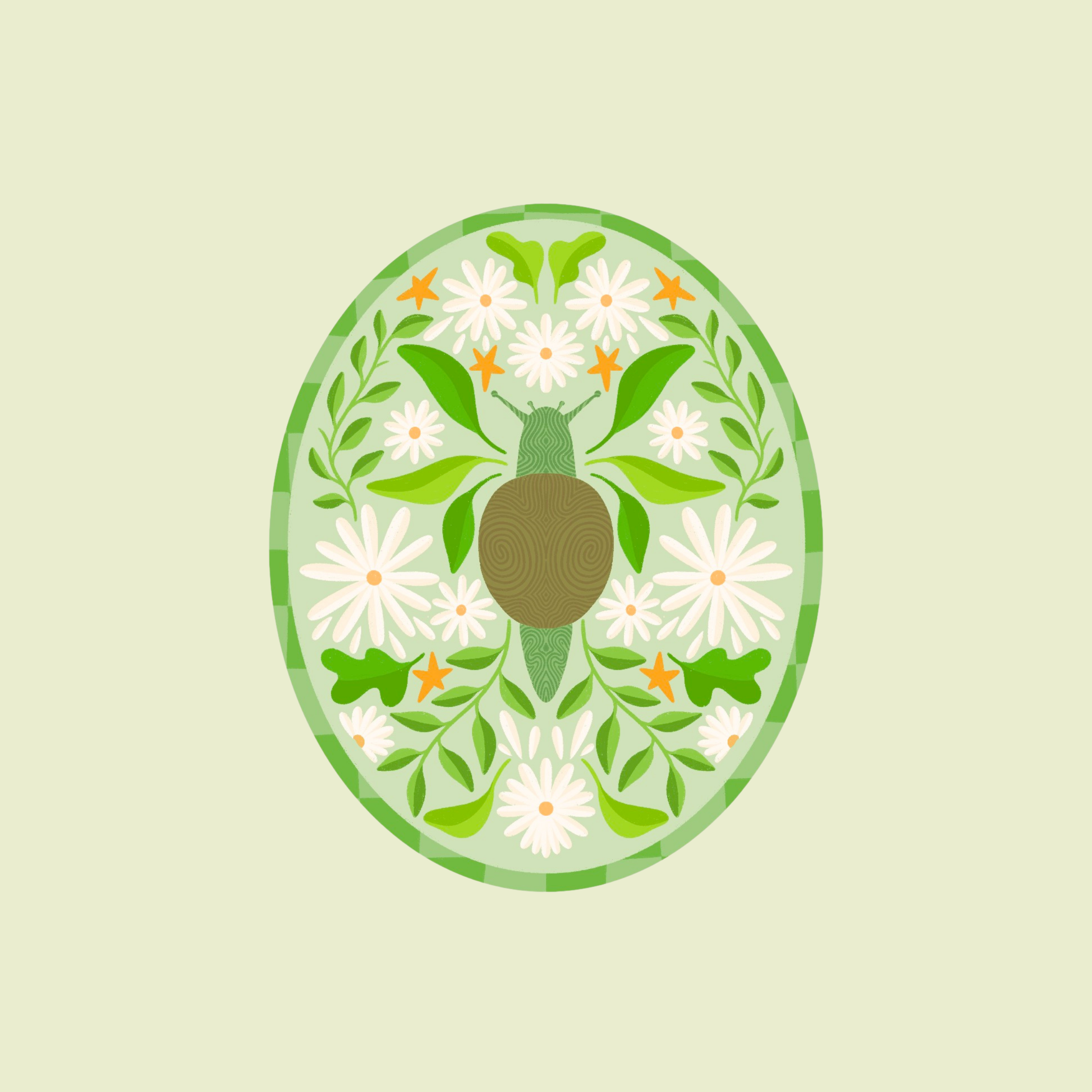 Snail Artwork Sticker