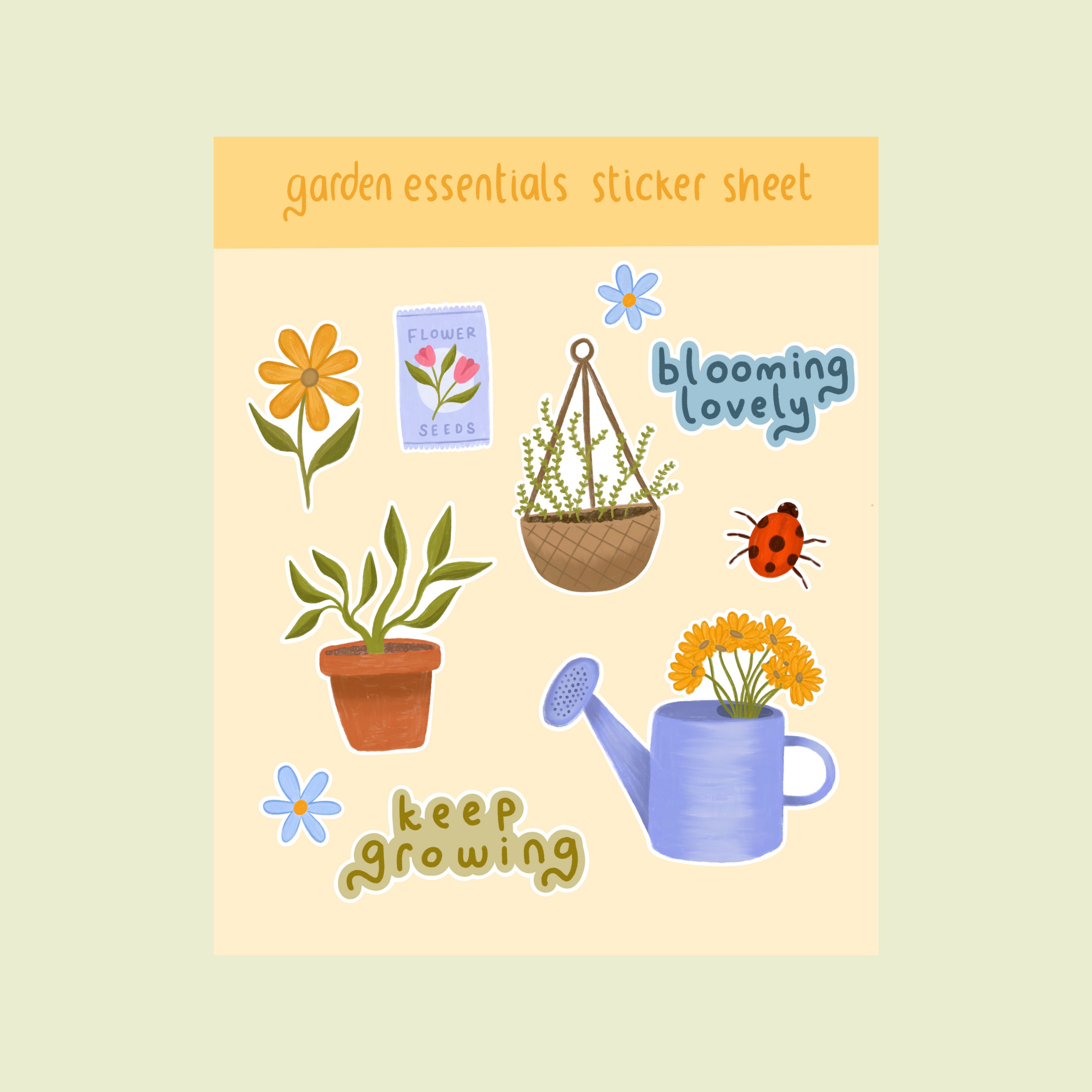 Mail Club Sticker Sheet April 2026