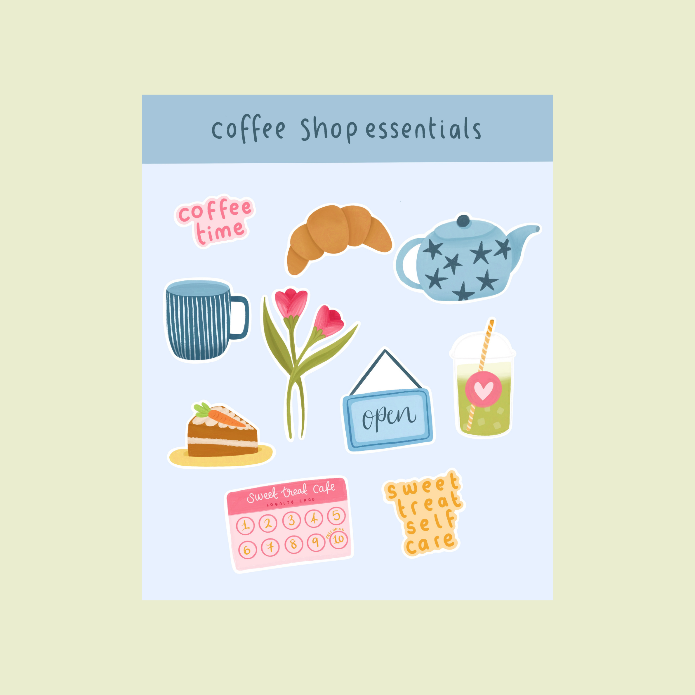 Mail Club Sticker Sheet May 2026