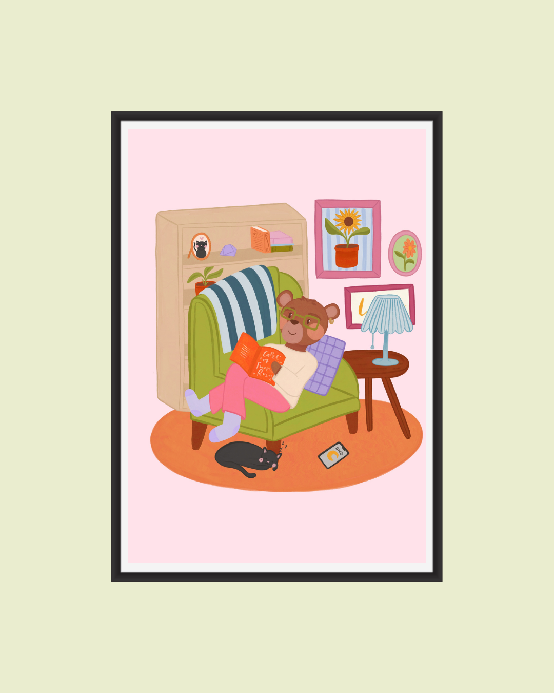 Mail Club Art Print August 2026