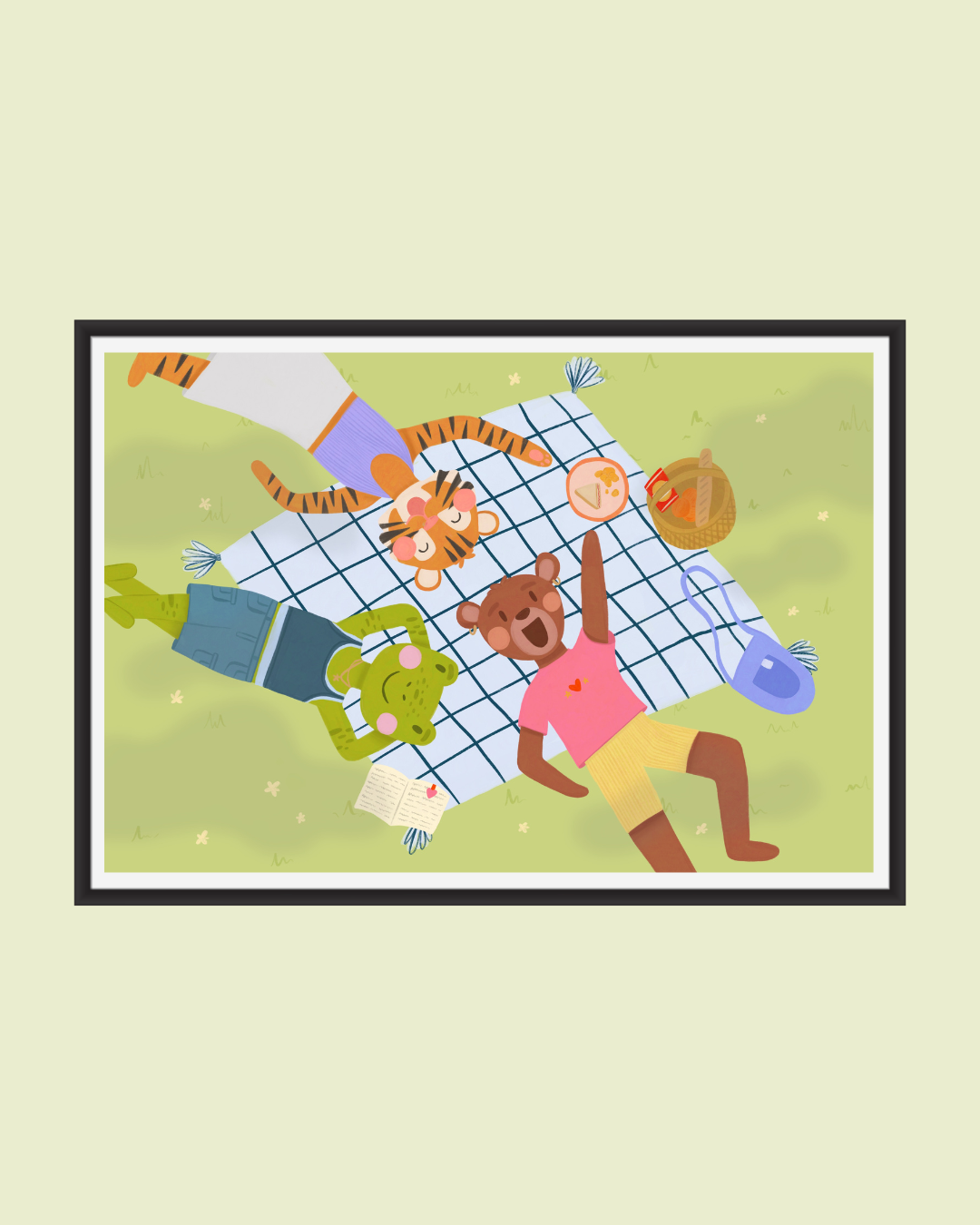 Mail Club Art Print July 2026